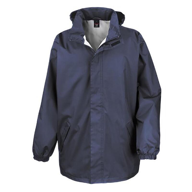 Heren Kern Middengewicht Waterdicht Windproof Jasje (Marineblauw)