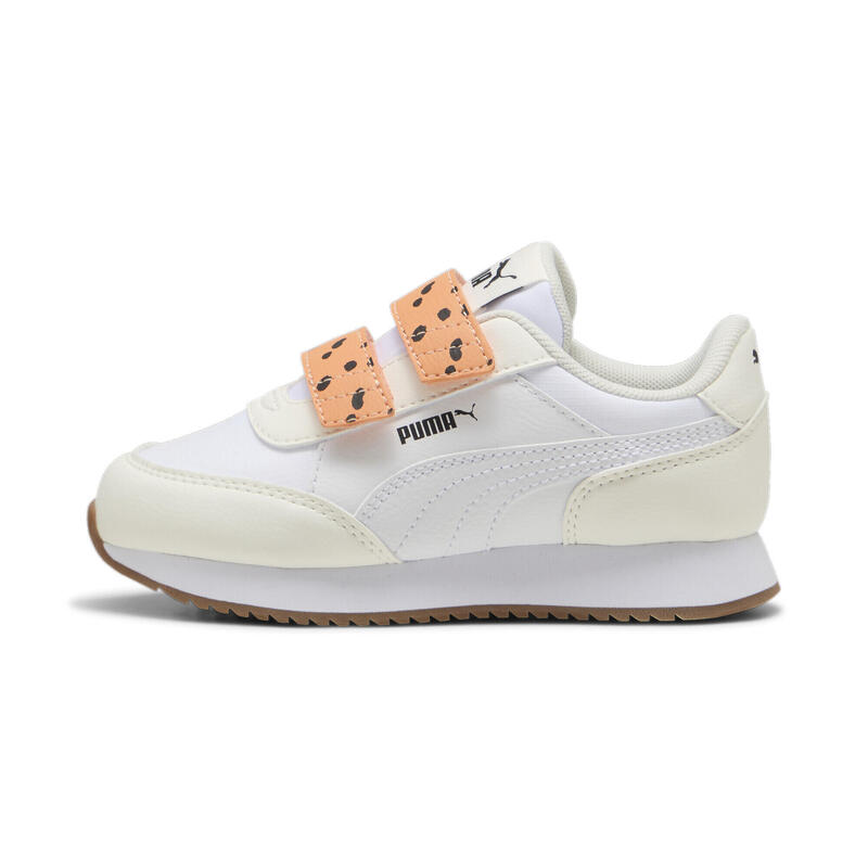 Adaptor Match Sneakers Jungen PUMA Warm White Bright Melon Black Orange