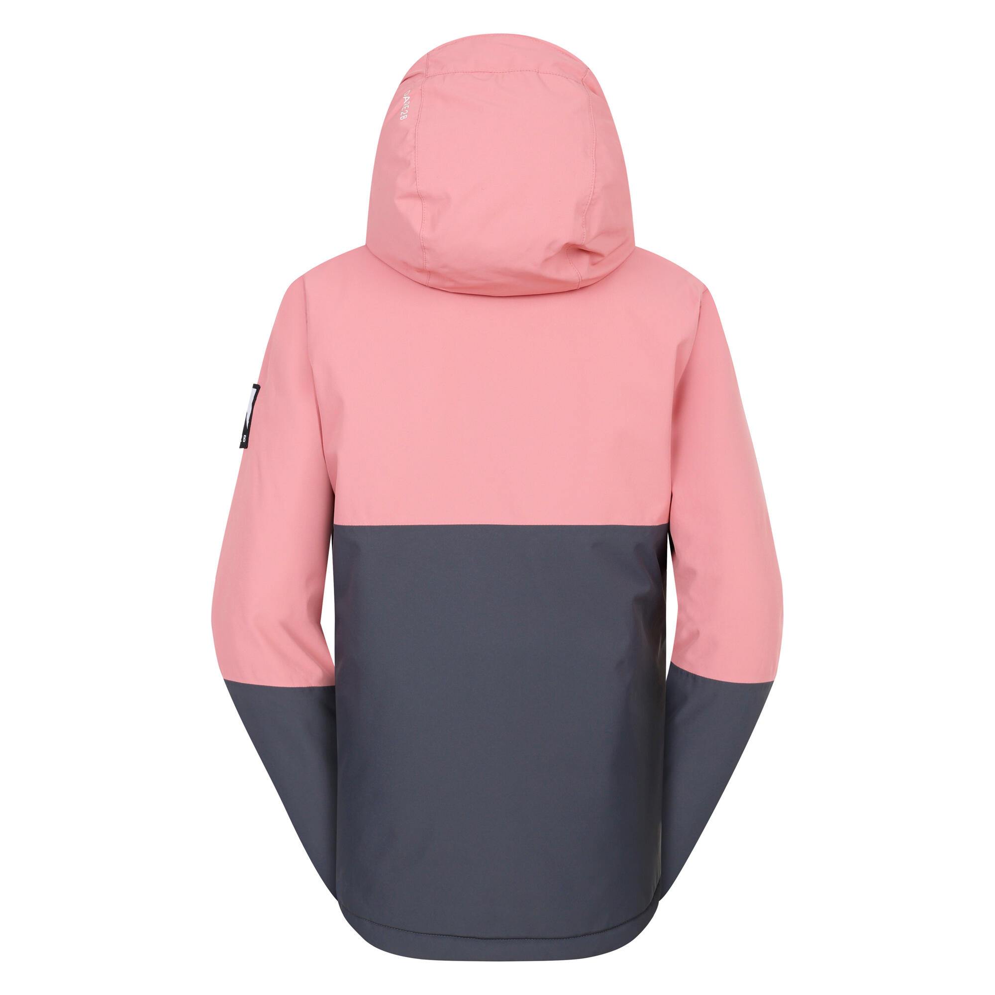 Womens/Ladies Snowburst Overhead Ski Jacket (Dusty Rose/Ebony Grey) 2/5