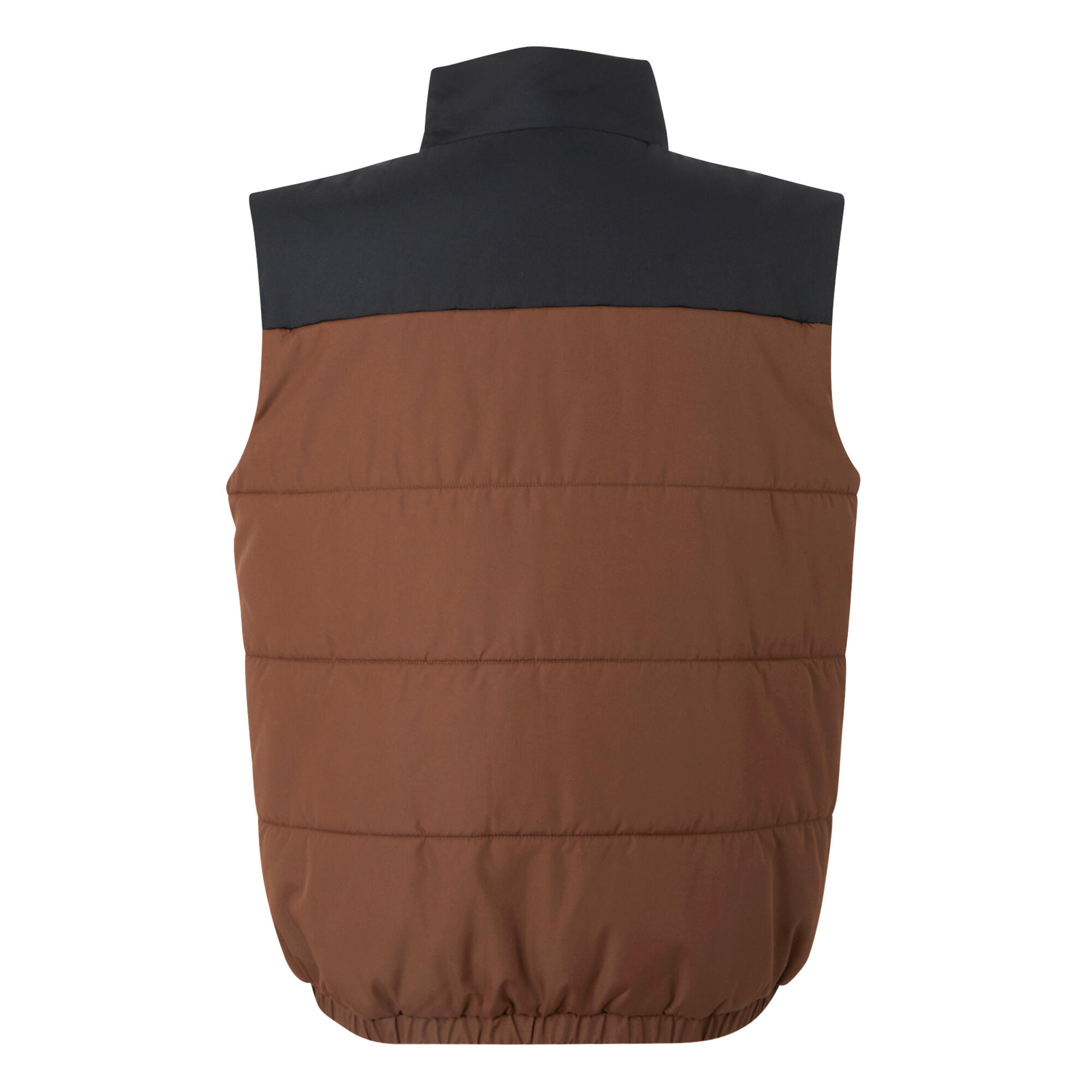 Mens Hawfinch Baffled Gilet (Dark Brown/Black) 2/5