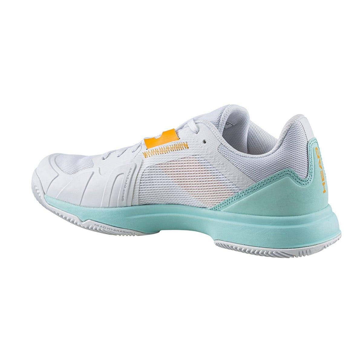 Scarpe Da Donna Head Sprint Team 3.5 Clay 274332whaq Bianche E Verde Acqua 2/3