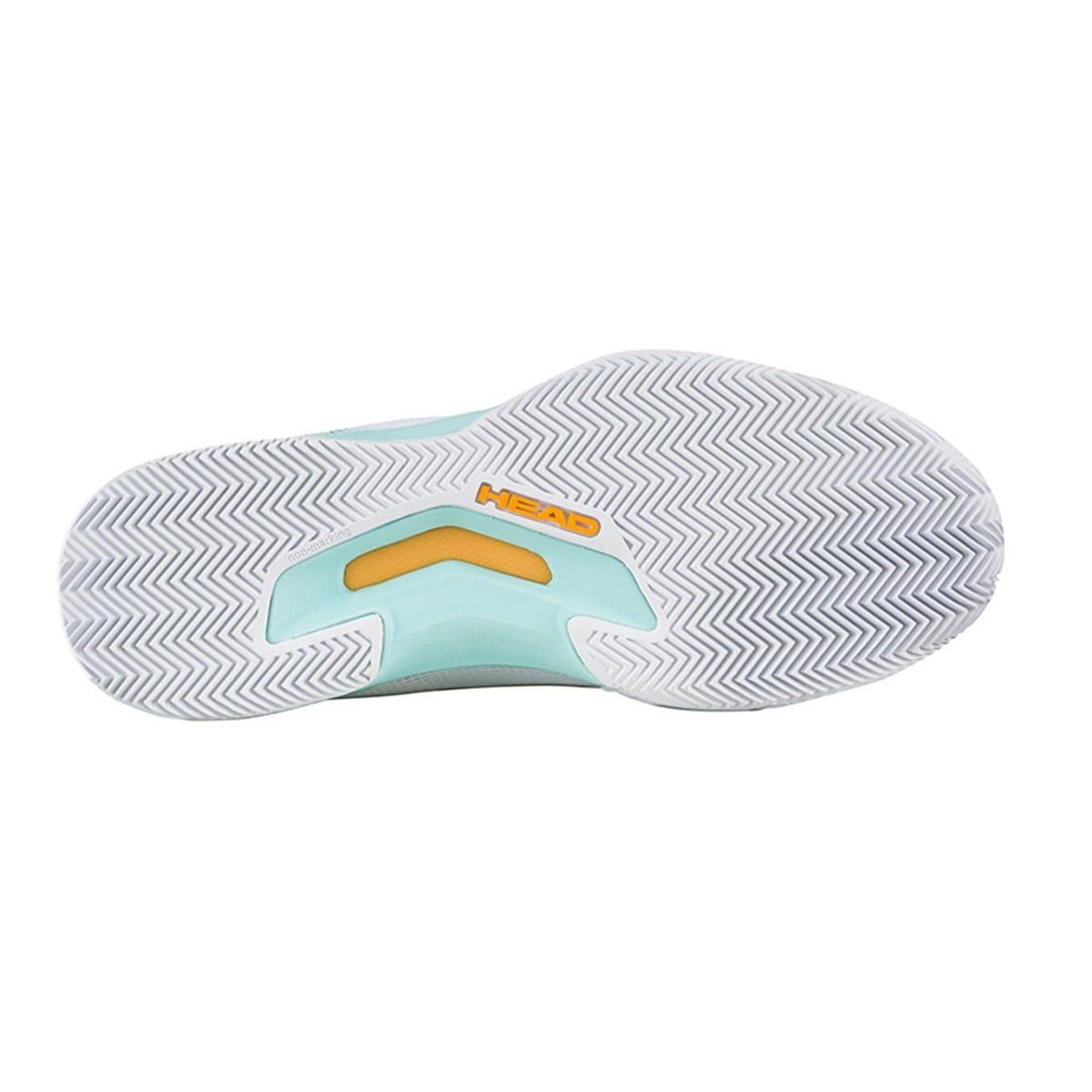 Scarpe Da Donna Head Sprint Team 3.5 Clay 274332whaq Bianche E Verde Acqua 3/3