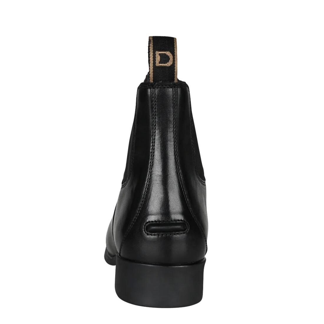 Unisex Adult Foundation II Zip Leather Paddock Boots (Black) 2/3