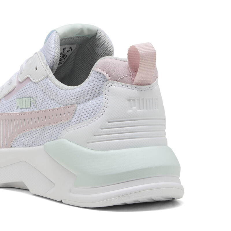 X-Ray 3 Sneakers Unisex PUMA White Rose Mauve Peaceful Blue Pink