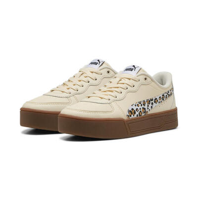 Skye leo sneakers voor dames puma sugared almond white black beige