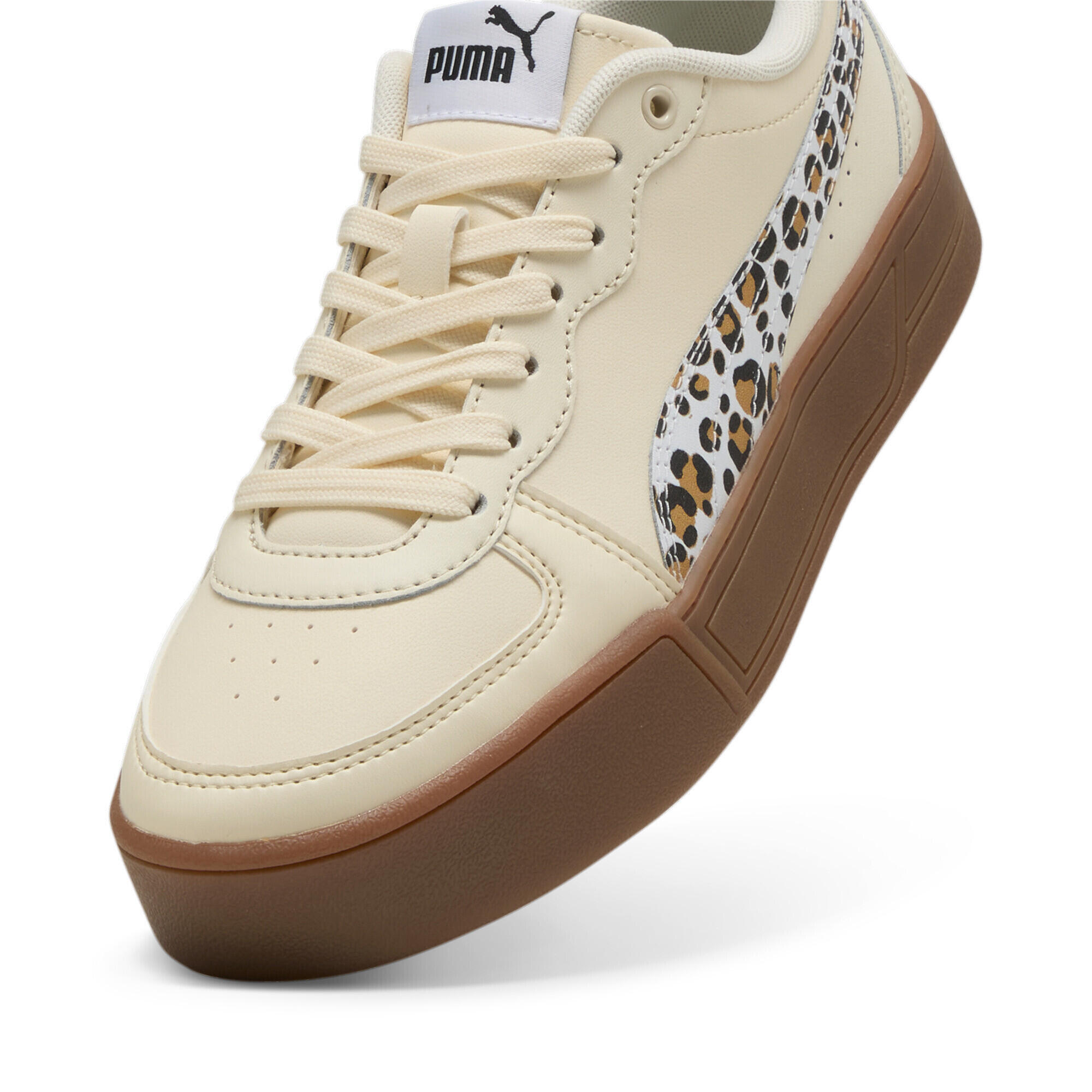 Damskie sneakersy Skye Leo PUMA Sugared Almond White Black Beige 6/7
