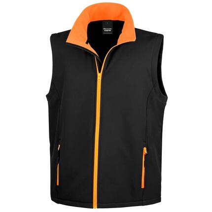 Veste Sans Manches PRINTABLE Homme (Noir)