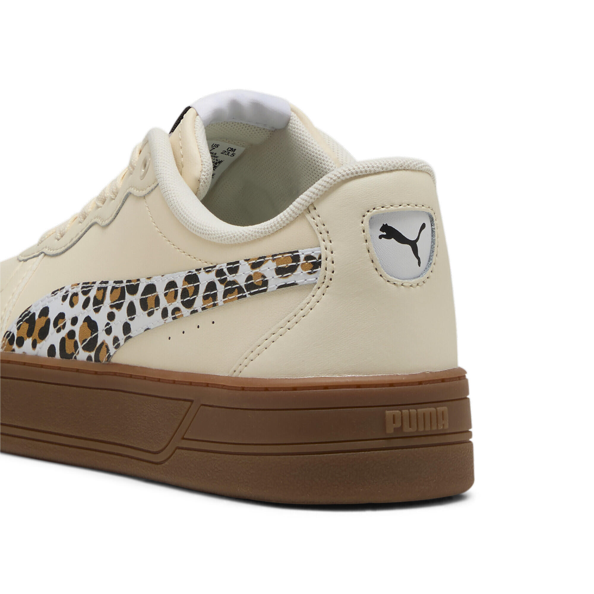 Damskie sneakersy Skye Leo PUMA Sugared Almond White Black Beige 2/7