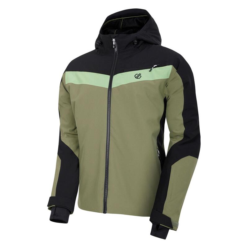 Blouson De Ski EAGLE Homme (Noir / Vert Olive)