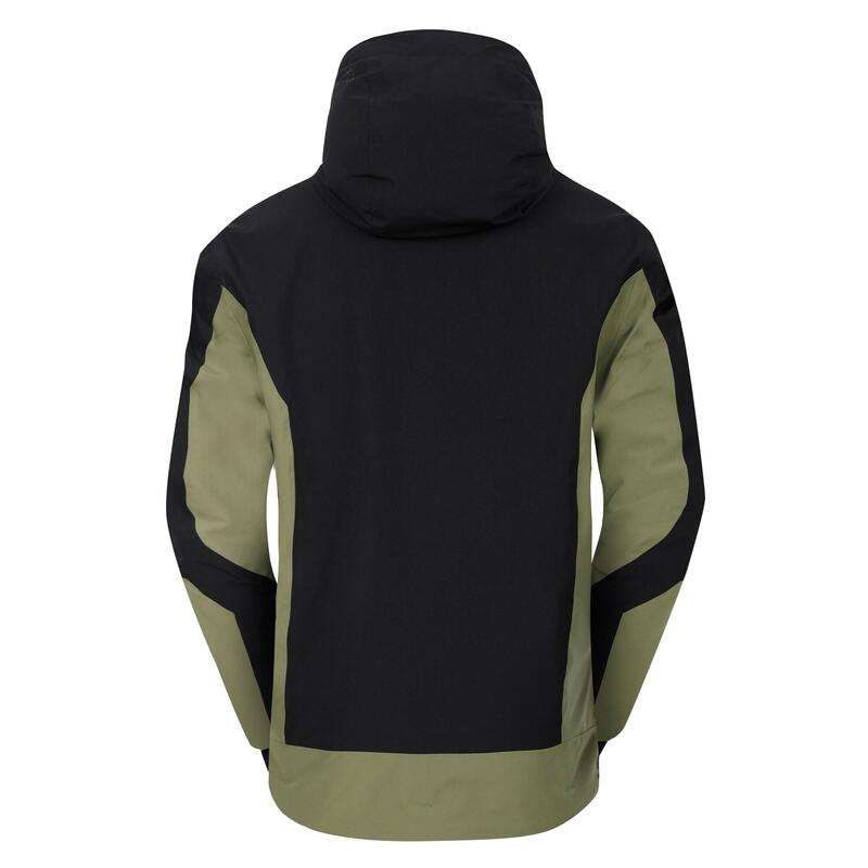 Blouson De Ski EAGLE Homme (Noir / Vert Olive)