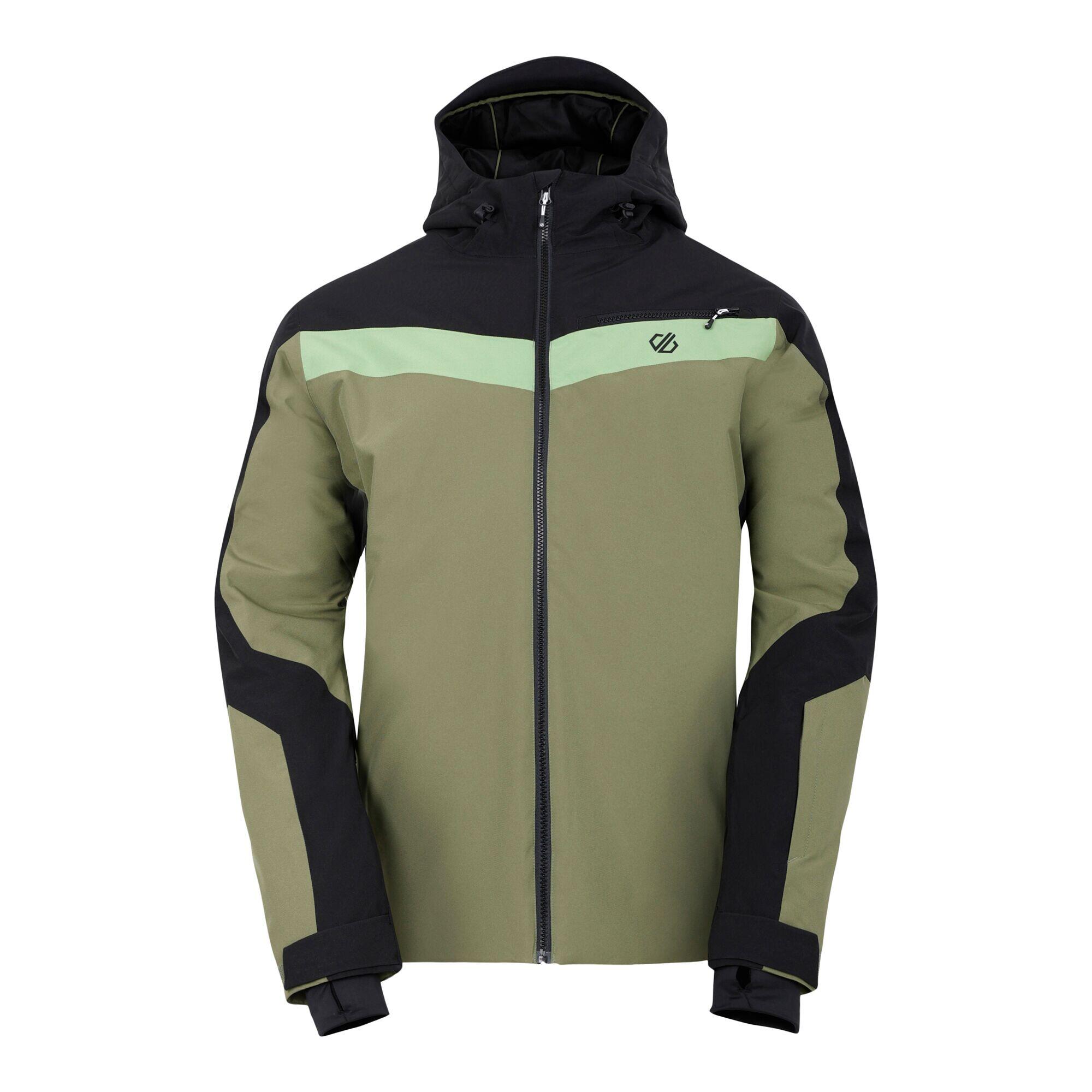 DARE 2B Mens Eagle II Ski Jacket (Black/Olivine Green)
