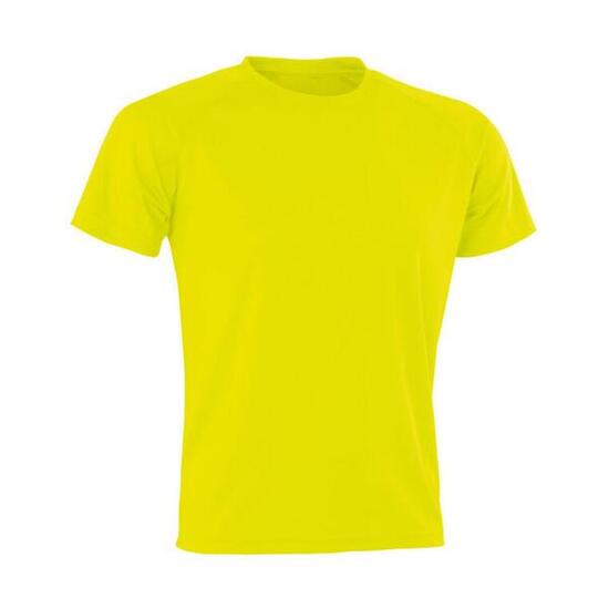 Tshirt Impact Aircool Pour Hommes (Jaune Fluo)