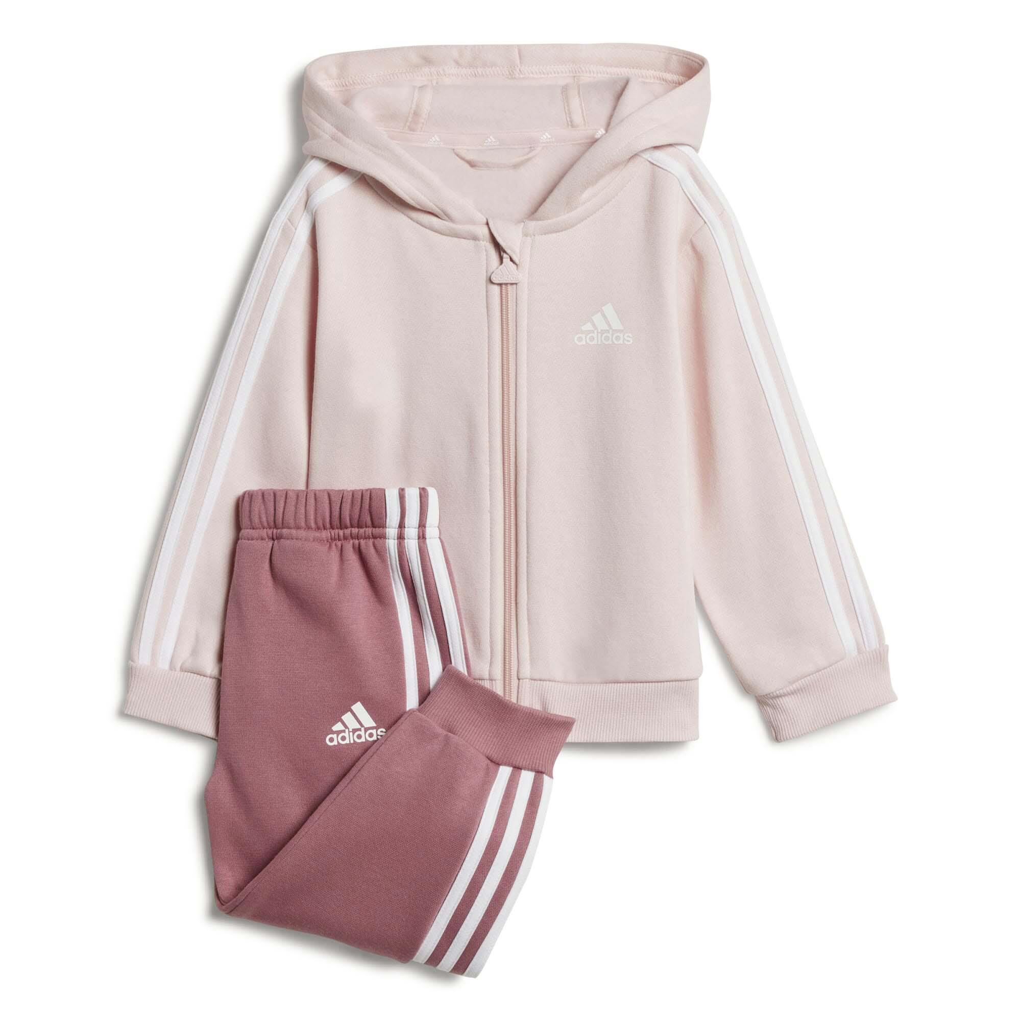 Adidas - Survêtement De Jogging Adidas Sport I 3s Fz Fl Enfant - Survêtement - Rose - 18 Mois - Decathlon