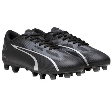 Chaussures De Foot ULTRA PLAY Enfant (Noir / Argenté)