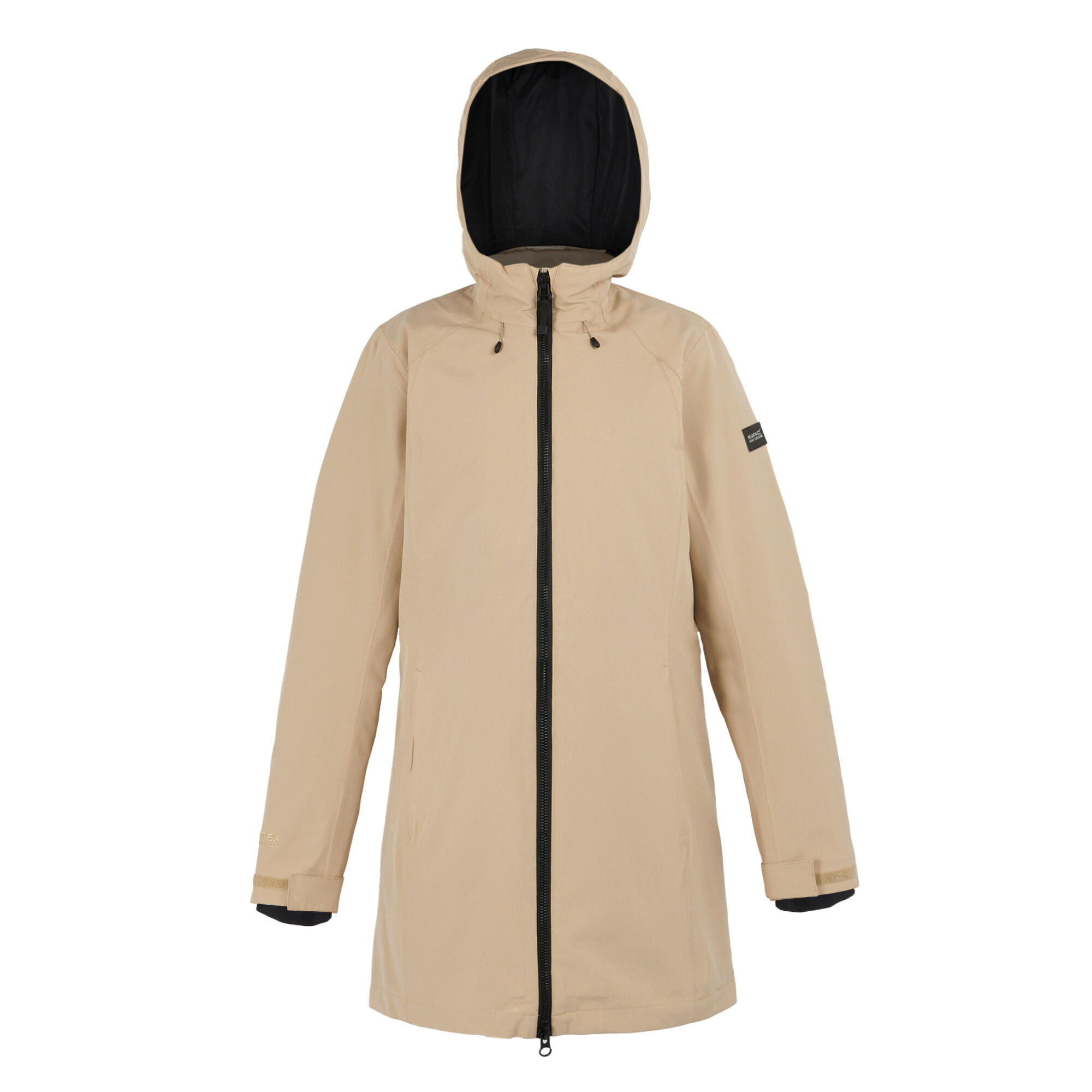 REGATTA Womens/Ladies Denbury V 3 in 1 Waterproof Jacket (Warm Taupe/Black)