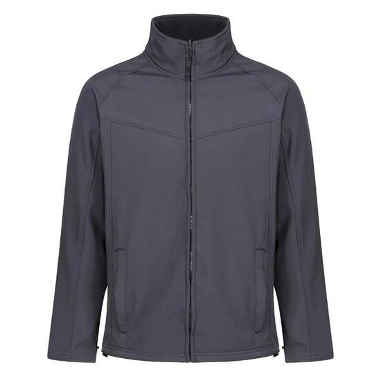Giacca Softshell Anti Vento Uomo Regatta Uproar Rosso Classico/Grigio