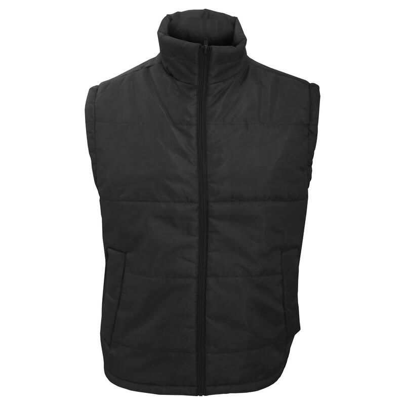 Heren Kern Bodywarmer Waterafstotend Winddicht Jasje (Zwart)