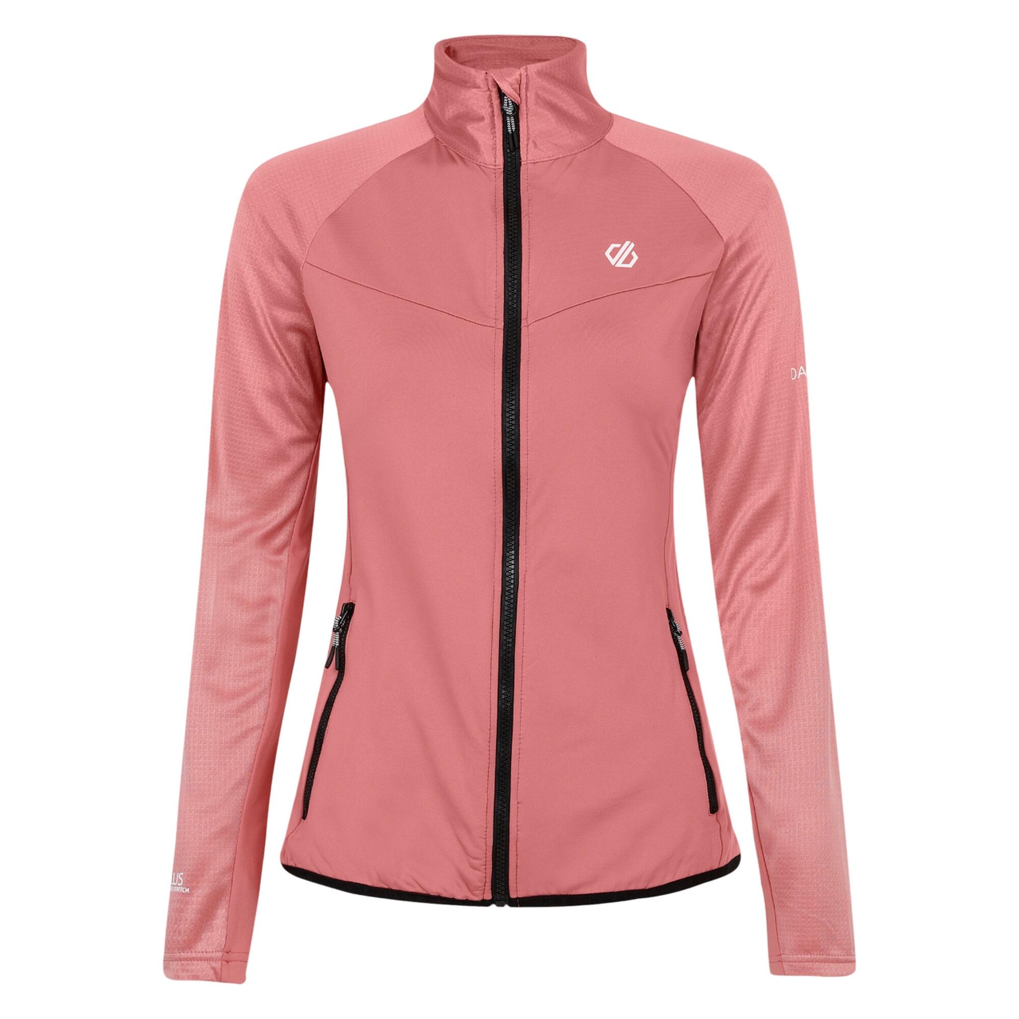 Dare 2b - Haut De Sport Elation Femme (vieux Rose) - T-shirt Manches Courtes - Bordeaux|rose - 52 2xl - Decathlon