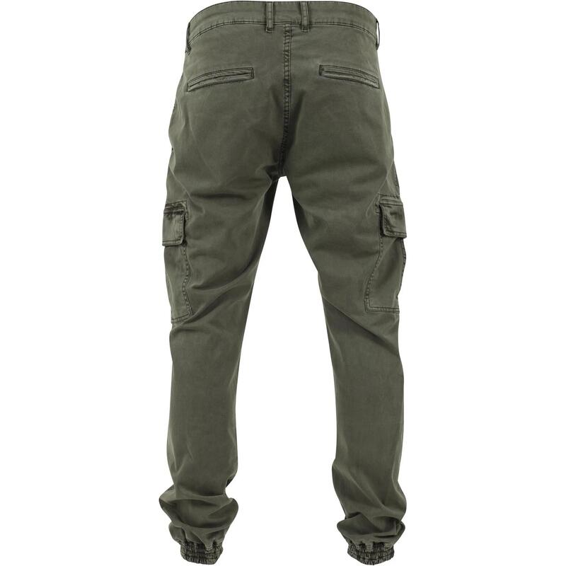 Pantaloni Cargo Drumeții În Natură Urban Classics Washed Bărbați