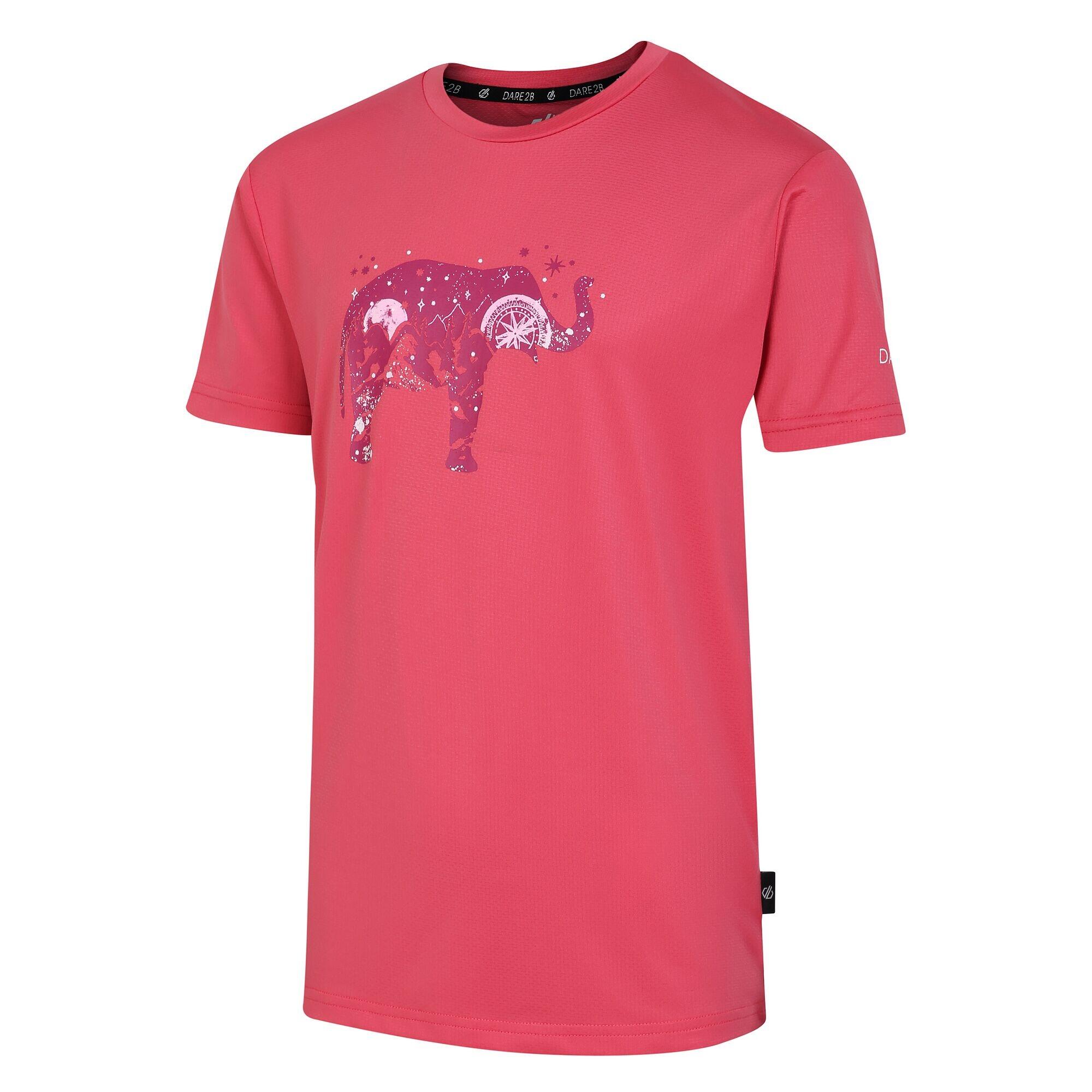 Tshirt Motif/style Vélo AMUSE Enfant (Rose Néon) 3/5