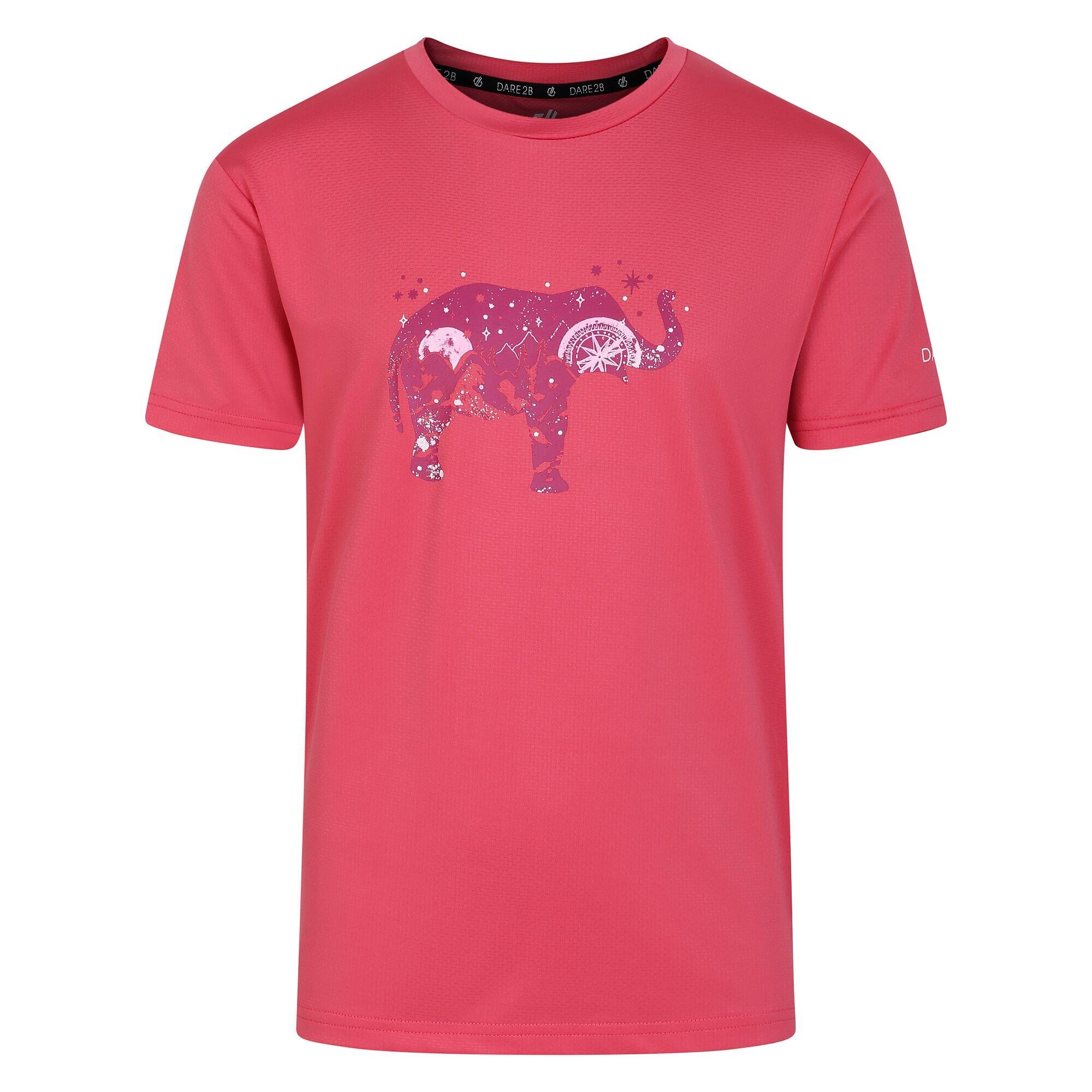 REGATTA Childrens/Kids Amuse II Bike TShirt (Neon Pink)