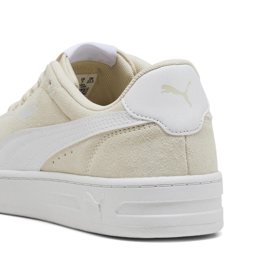 Damskie sneakersy Court Lally z zamszu PUMA Alpine Snow White