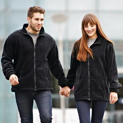 Heren Core Fashion Fit Outdoor Fleece Jacket (Vlamrood)