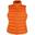 Aquecimento do corpo Mulher / Casaco Gilet Laranja