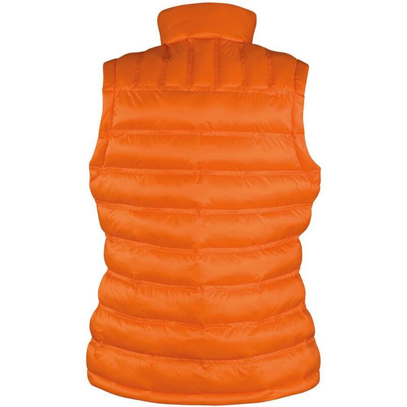 Ice Bird Gilet Coupevent Hydrofuge Femme (Orange)