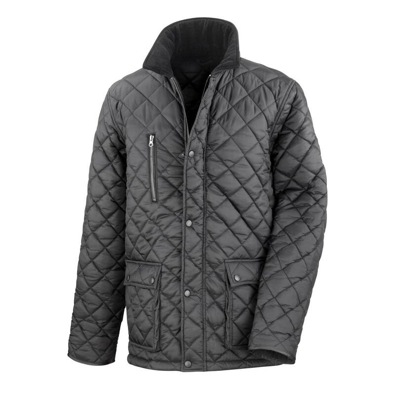 Veste Rembourrée Cheltenham Homme (Noir)