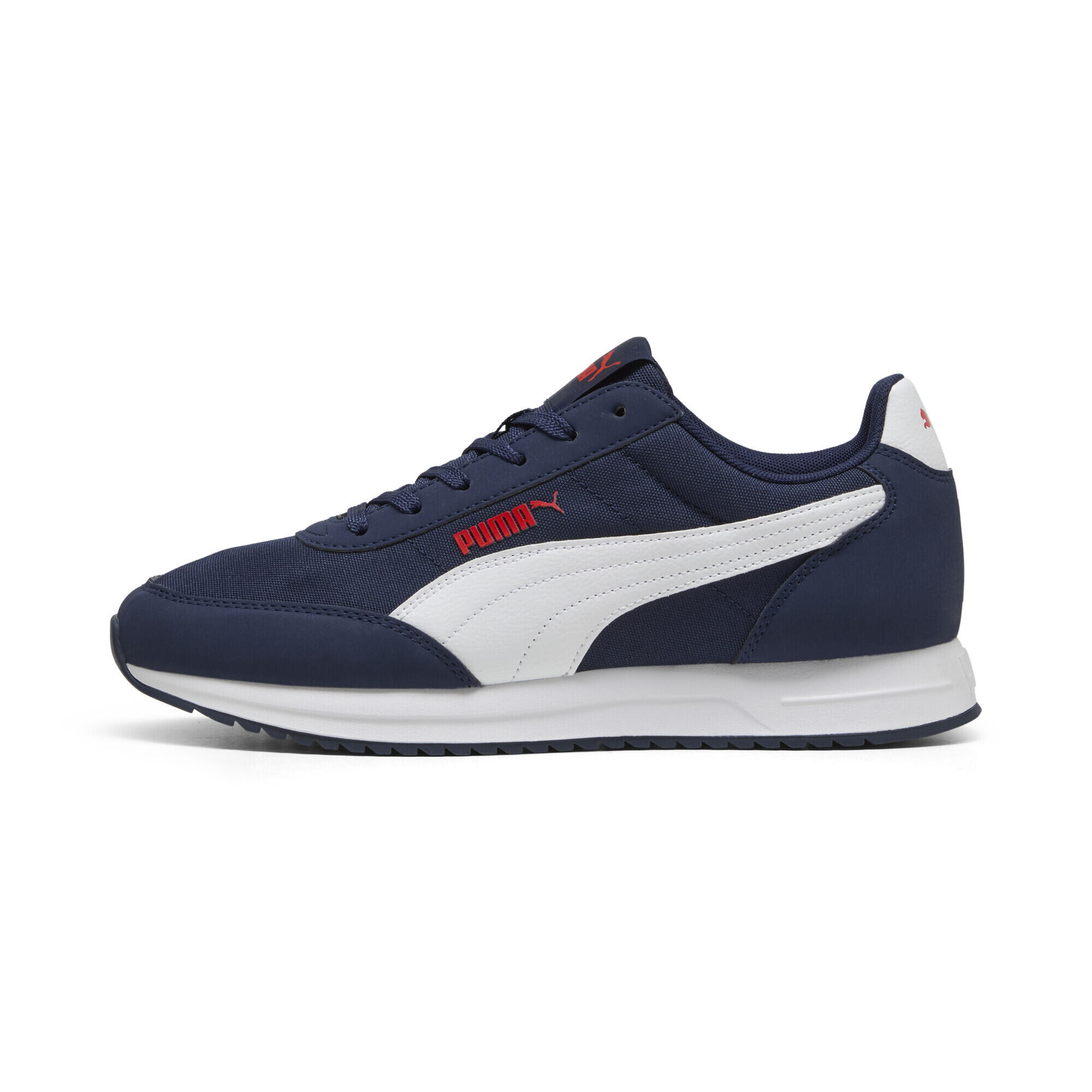 R78 Lightwind Sneakers Erwachsene PUMA Navy Red White Blue 5/7