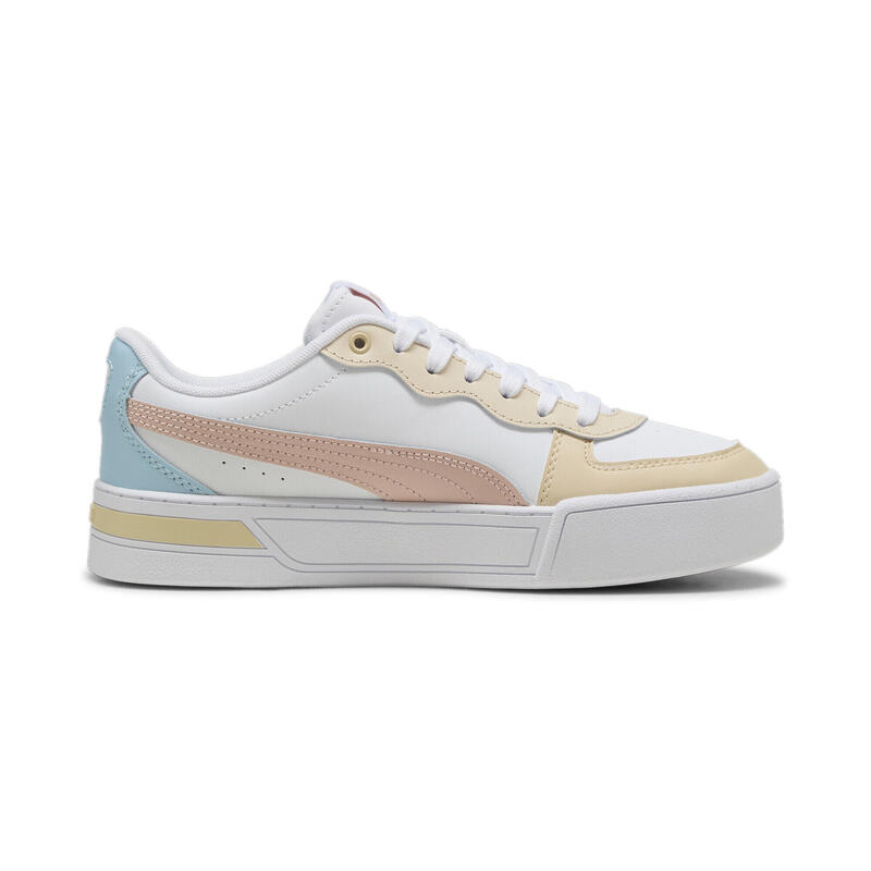 Skye Sneakers Damen PUMA White Rose Quartz Creme Brulee Pink Beige