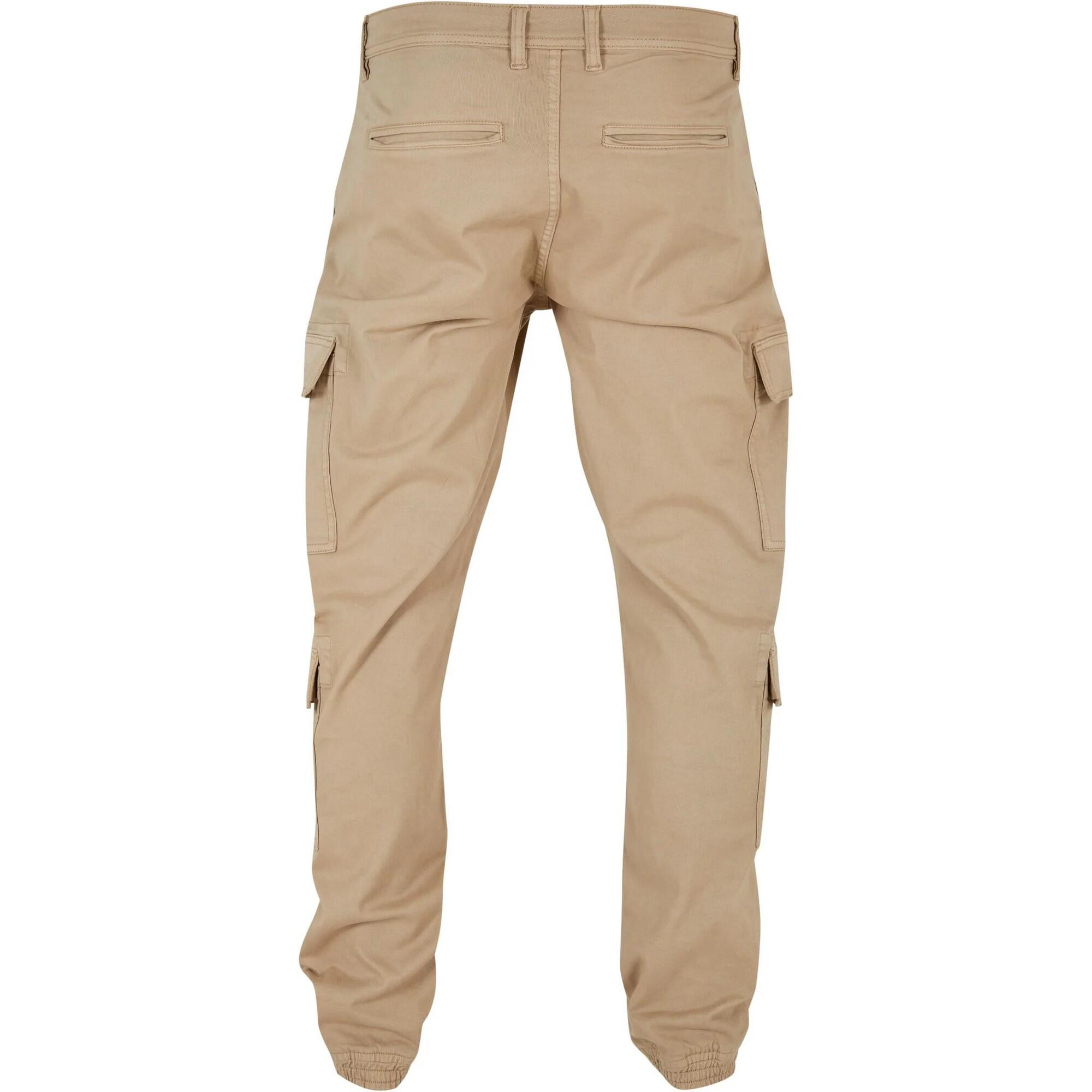 Pantaloni Jogging Cargo Doppia Tasca Uomo Urban Classics Sabbia Calda 2/4