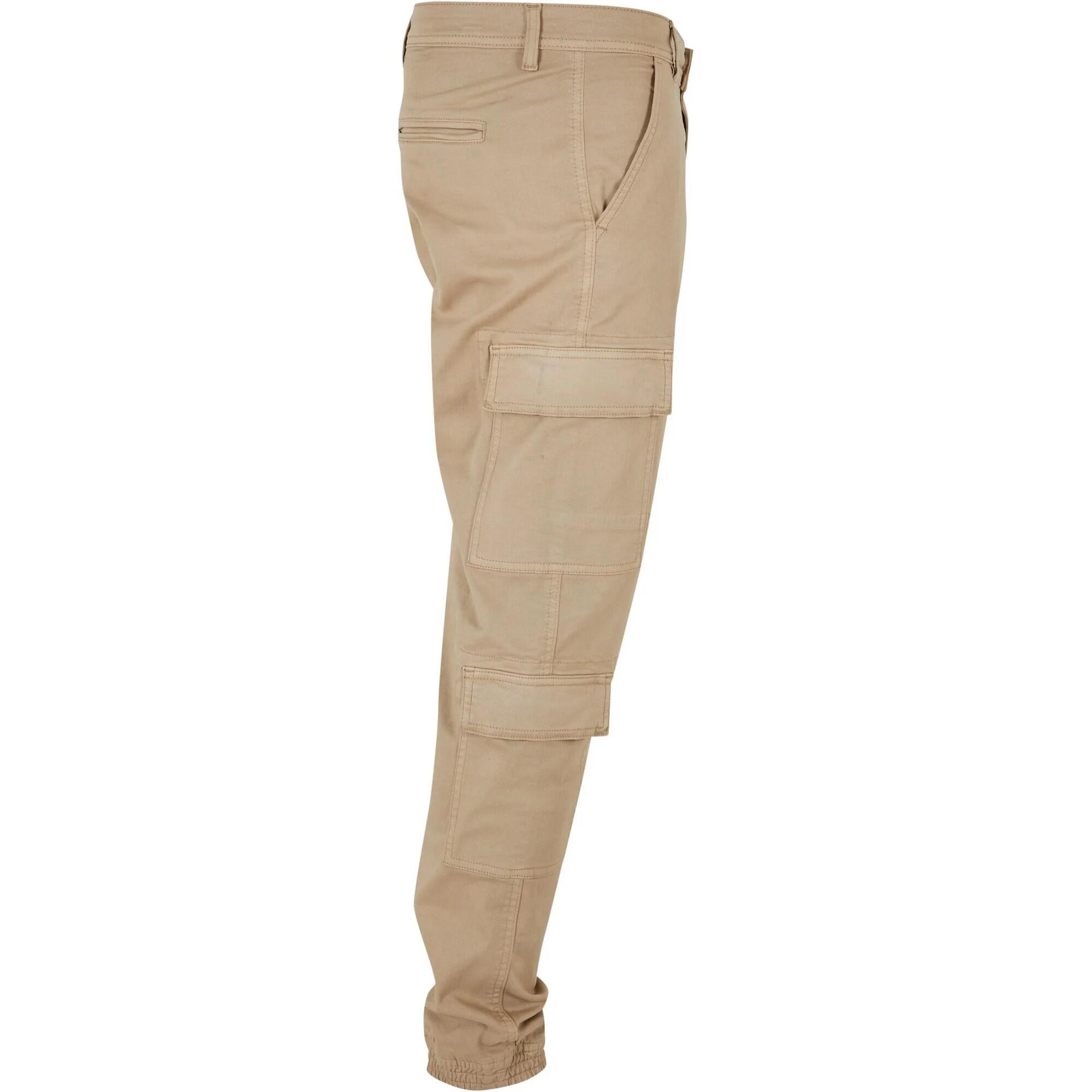Pantaloni Jogging Cargo Doppia Tasca Uomo Urban Classics Sabbia Calda 4/4