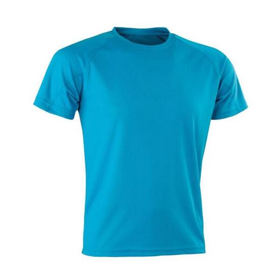Tshirt Impact Aircool Pour Hommes (Bleu Mer)