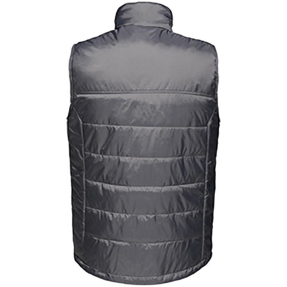 Heren Stadium Geïsoleerde Bodywarmer (Afdichting Grijs) 2/4