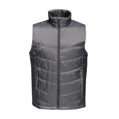 Heren stadium geïsoleerde bodywarmer (marineblauw)