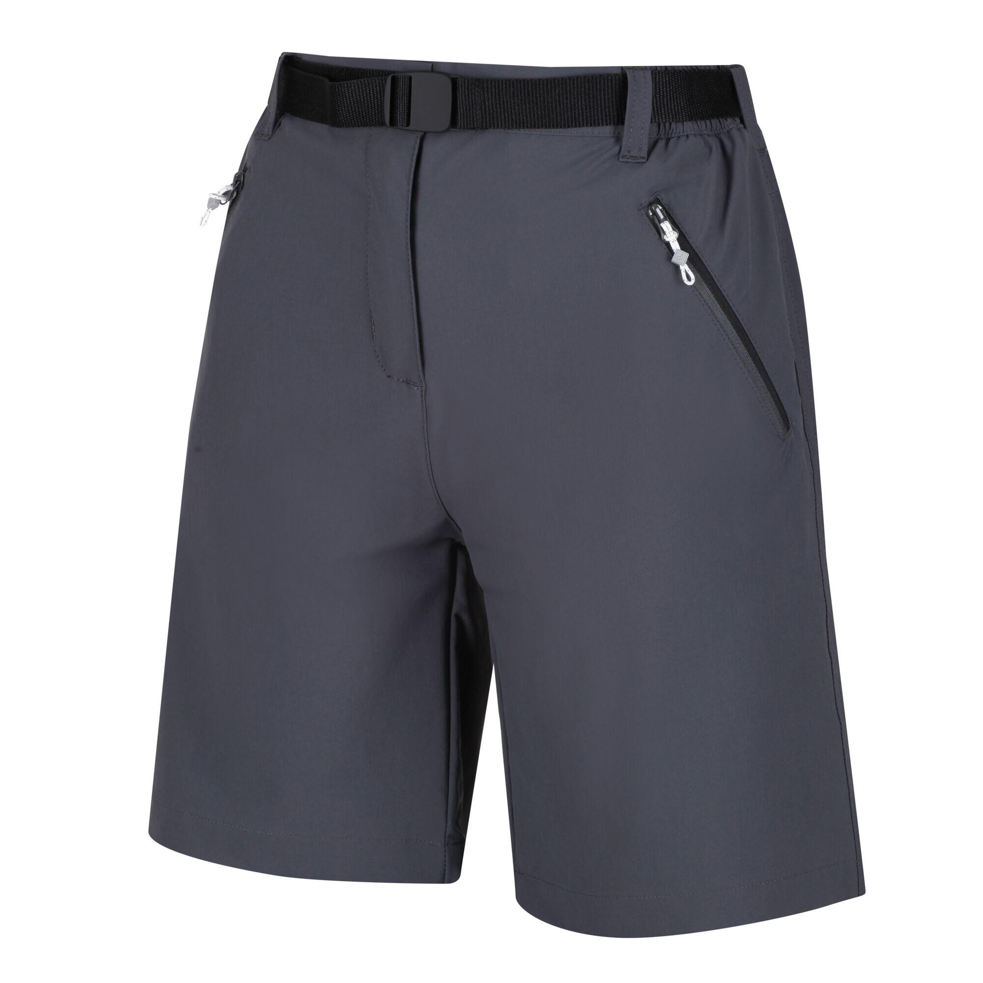 Dames Xert III Stretch Shorts (Afdichting Grijs) 3/5