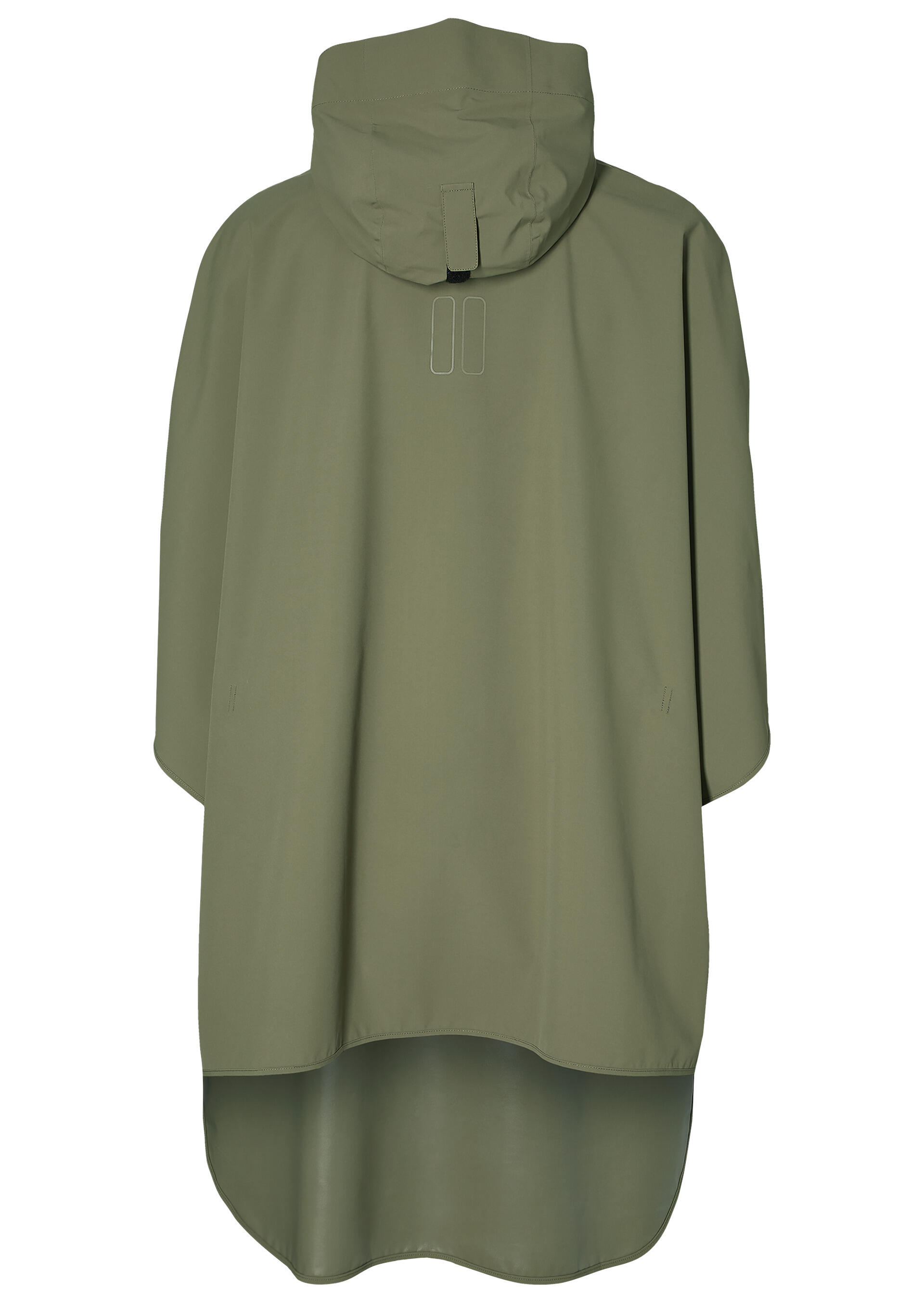 Poncho da pioggia per bicicletta Hoga, verde oliva 2/4