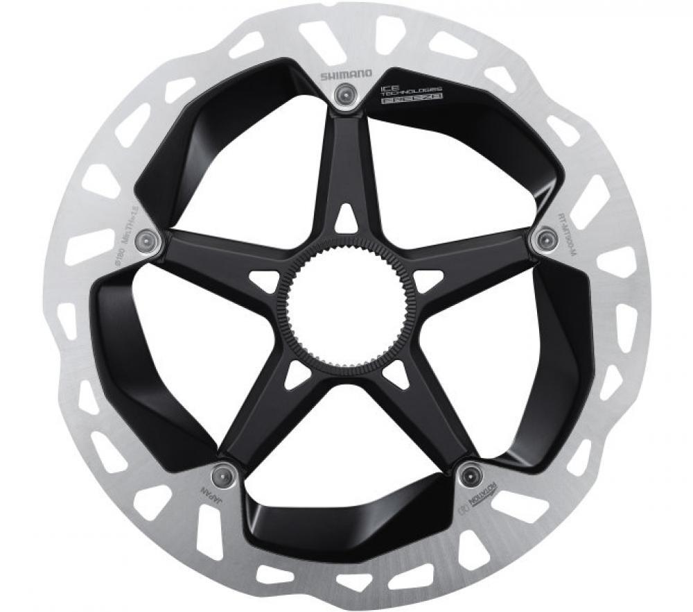 Disco freno Shimano avec bague de blocage cannelure internes avec aimant RT-MT90 1/2
