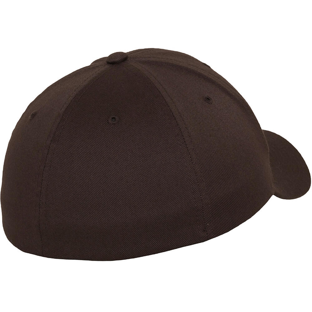 Unisex Wooly Combed Cap (Brown) 2/2