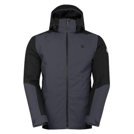Blouson De Ski À Capuche Ajustable PRECISION Homme (Noir / Anthracite)