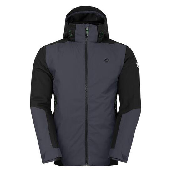 Blouson De Ski À Capuche Ajustable PRECISION Homme (Noir / Anthracite)