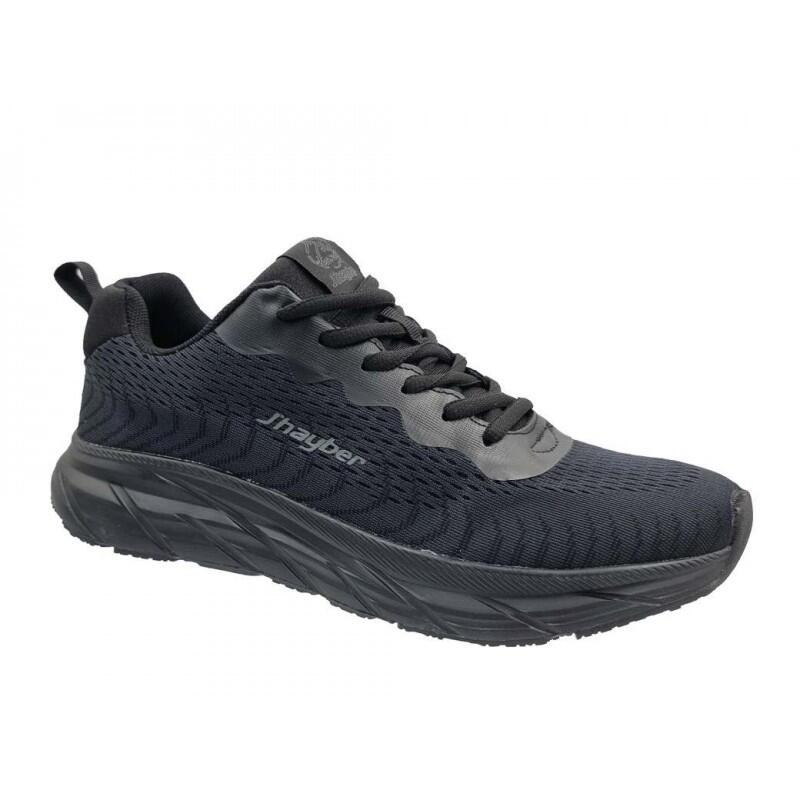 Zapatillas Casual Para Caminar Hombre J'hayber Chalera Black. Cómoda 5/5