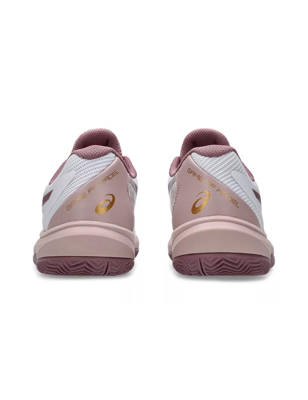Scarpe da donna Asics Game ff Bianche 5/7