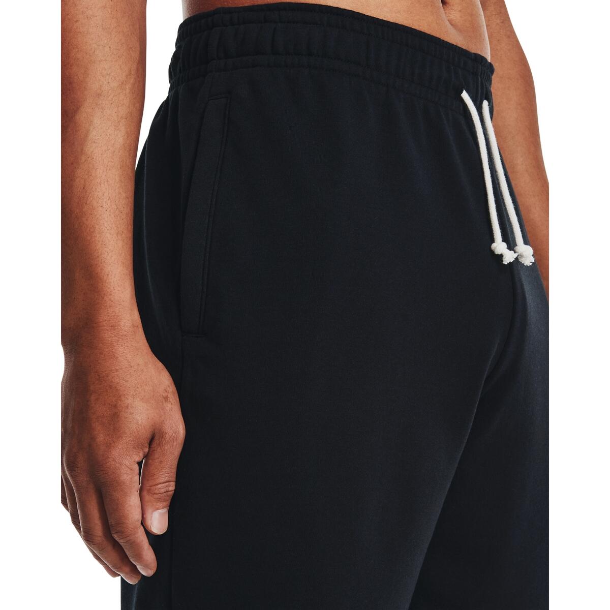 Corti Under Armour Rival Terry, Nero, Uomini 6/6