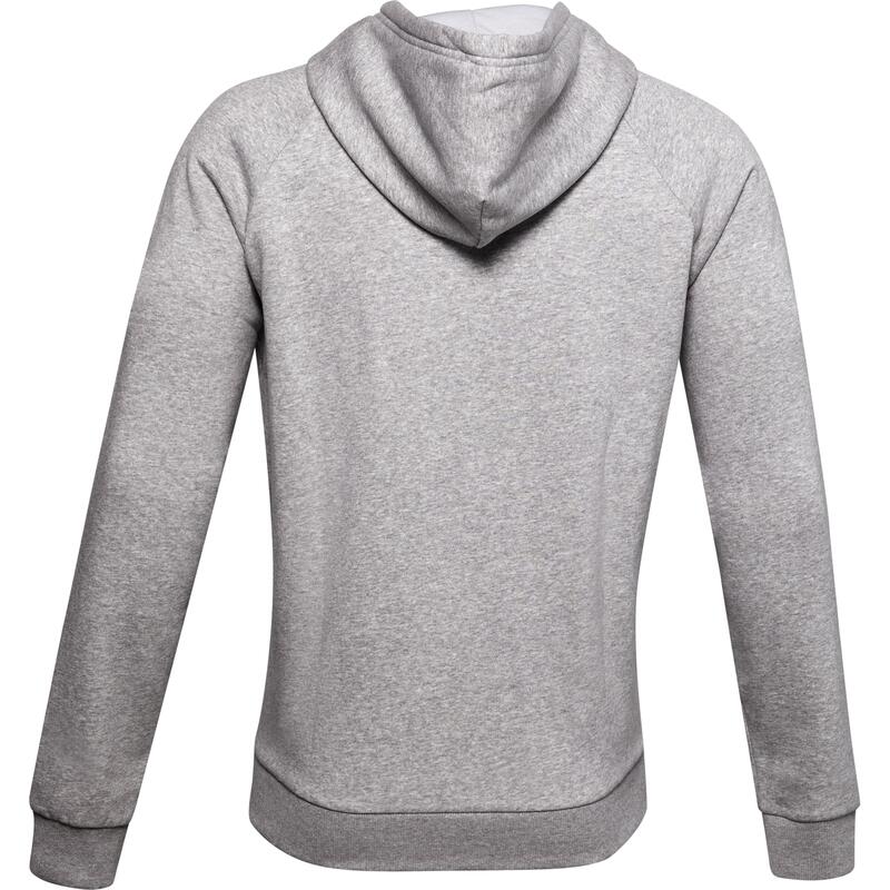 Hanorac cu Glugă Bărbați Under Armour Rival Big Logo Gri deschis