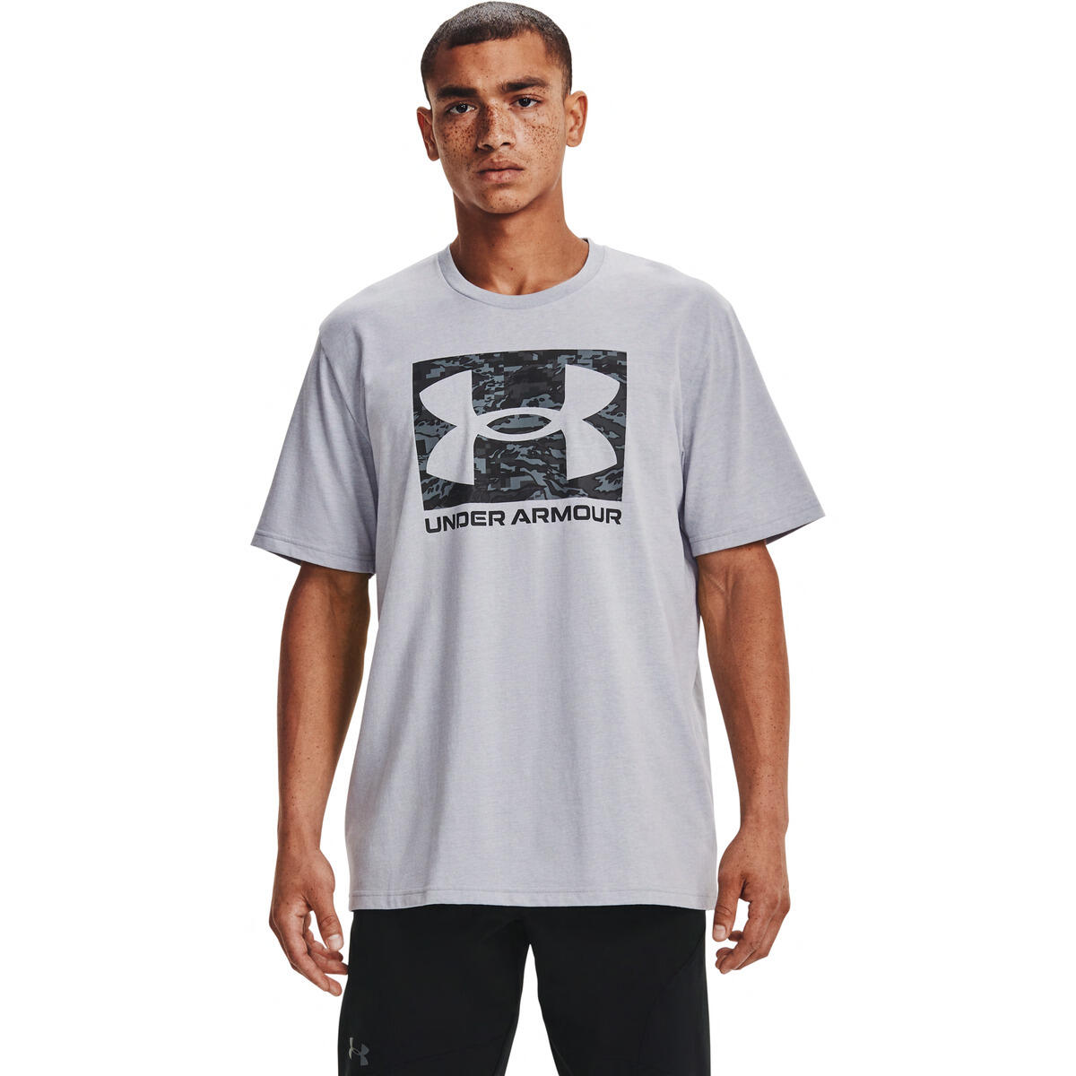 T-shirt Gris Homme Under Armour Camo 3/6