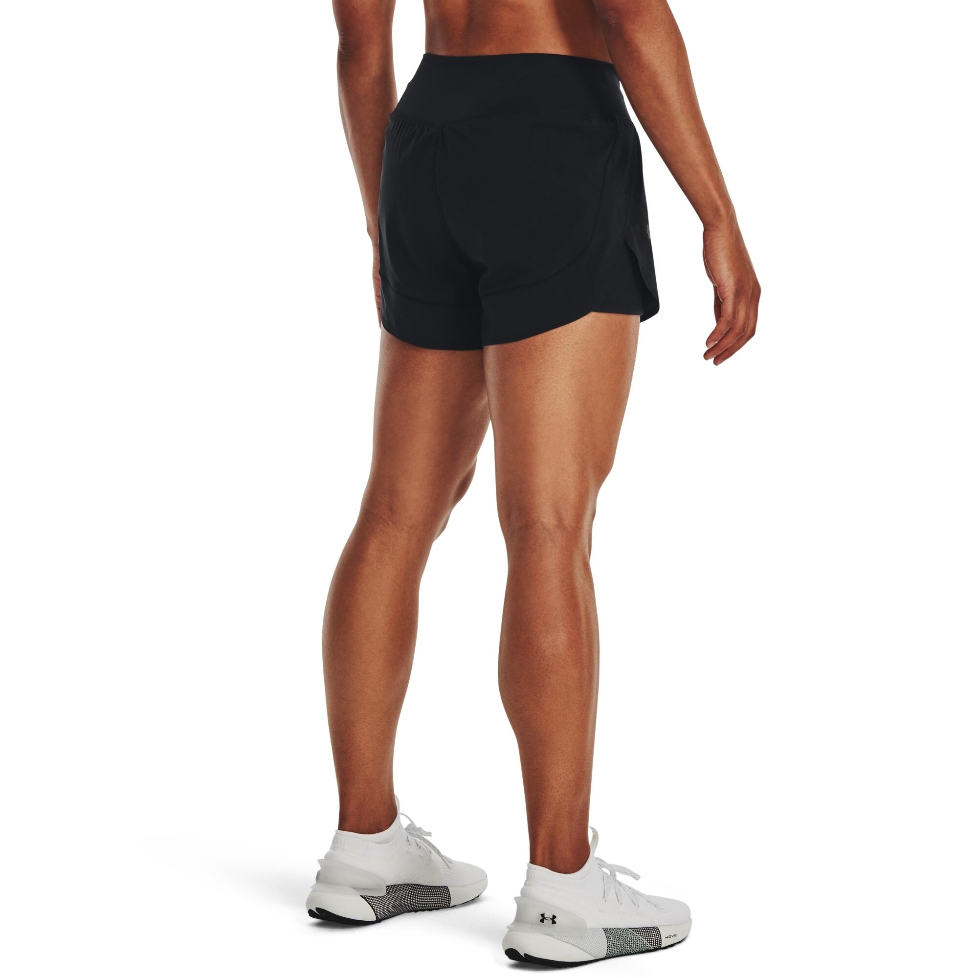 Pantaloncini da donna in tessuto 2 in 1 Under Armour Flex 5/6
