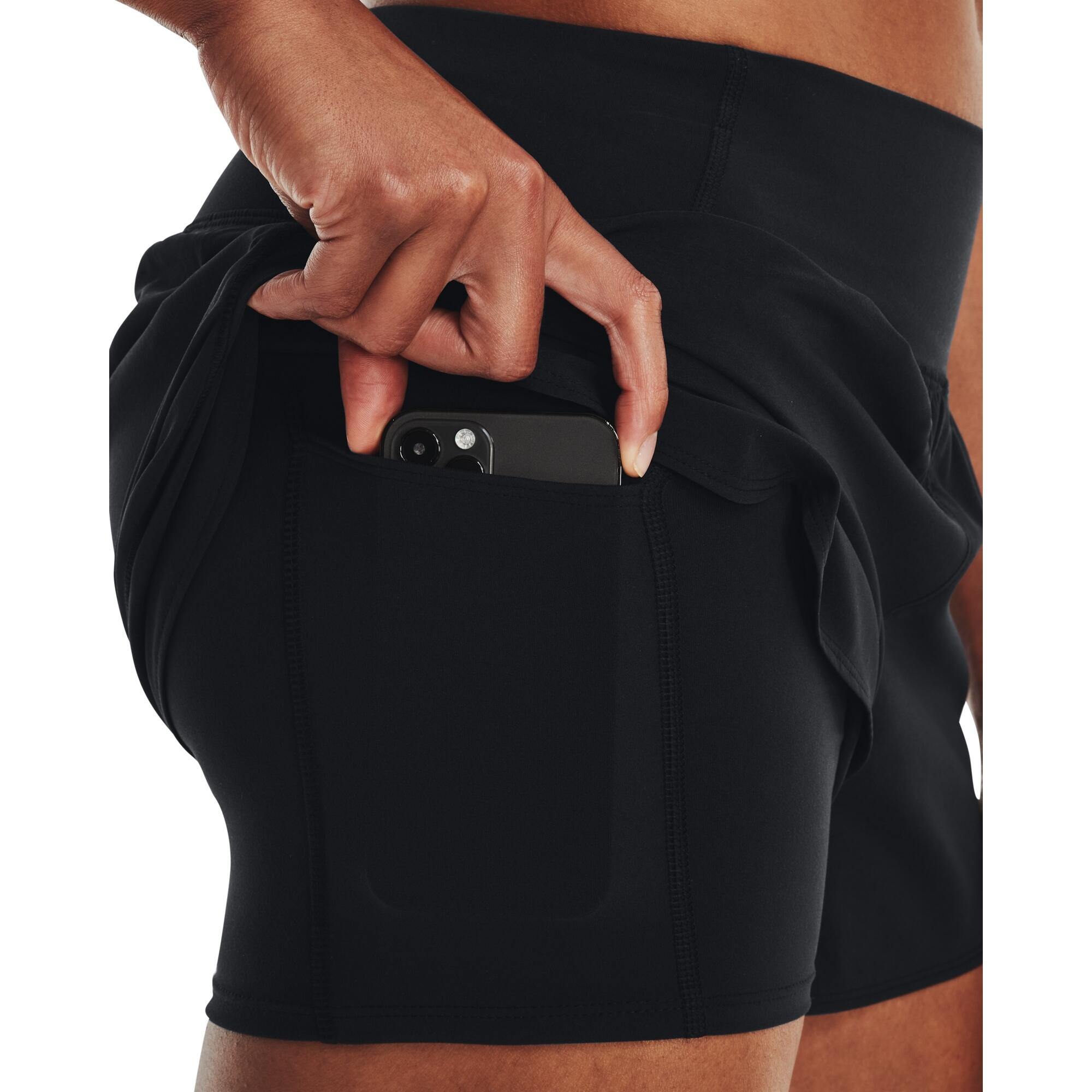 Pantaloncini da donna in tessuto 2 in 1 Under Armour Flex 6/6